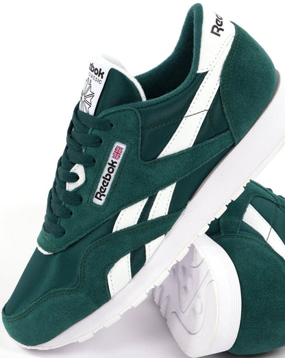 Reebok Classic Nylon Sneakers Grün/Weiß