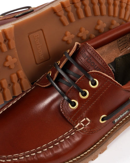 Barbour Deck Bootsschuh Hellbraun