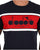 Diadora Logo T Shirt Navy/Red/White