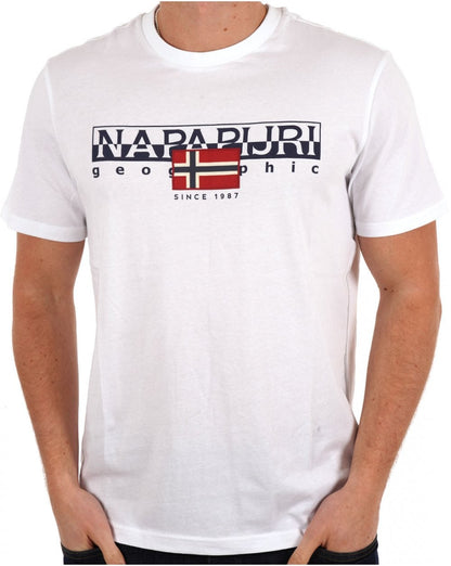 Napapijri Aylmer T-Shirt Hellweiß