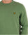 Lyle & Scott Cotton Crew Neck Jumper Smoke Green