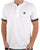 Pretty Green Gradient Tipped Grandad Tee White
