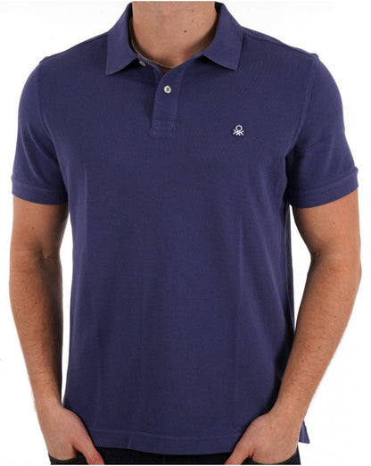 Benetton Poloshirt Dunkelblau