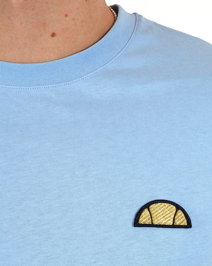 Ellesse Floran T-Shirt Himmelblau - Gold