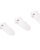 Lacoste Triple Pack Low Cut Socks White