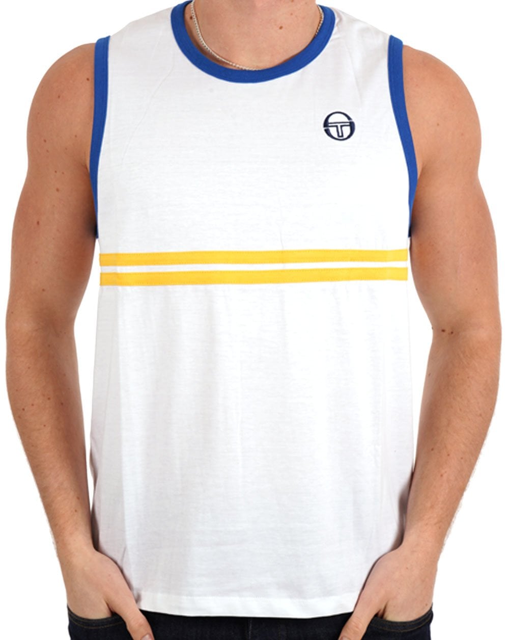 Sergio Tacchini Dallas Weste Weiß