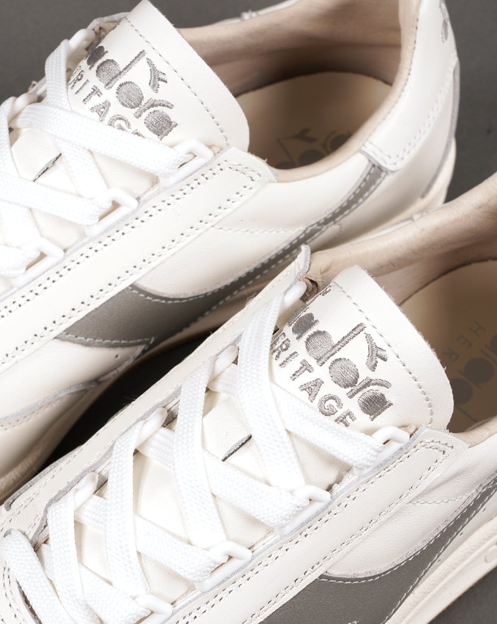 Diadora B Elite 84 Italia Sneaker Weiß / Silber