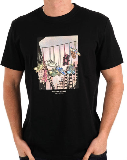 Weekend Offender Turf Wars T-Shirt Schwarz