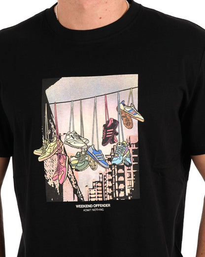 Weekend Offender Turf Wars T-Shirt Schwarz