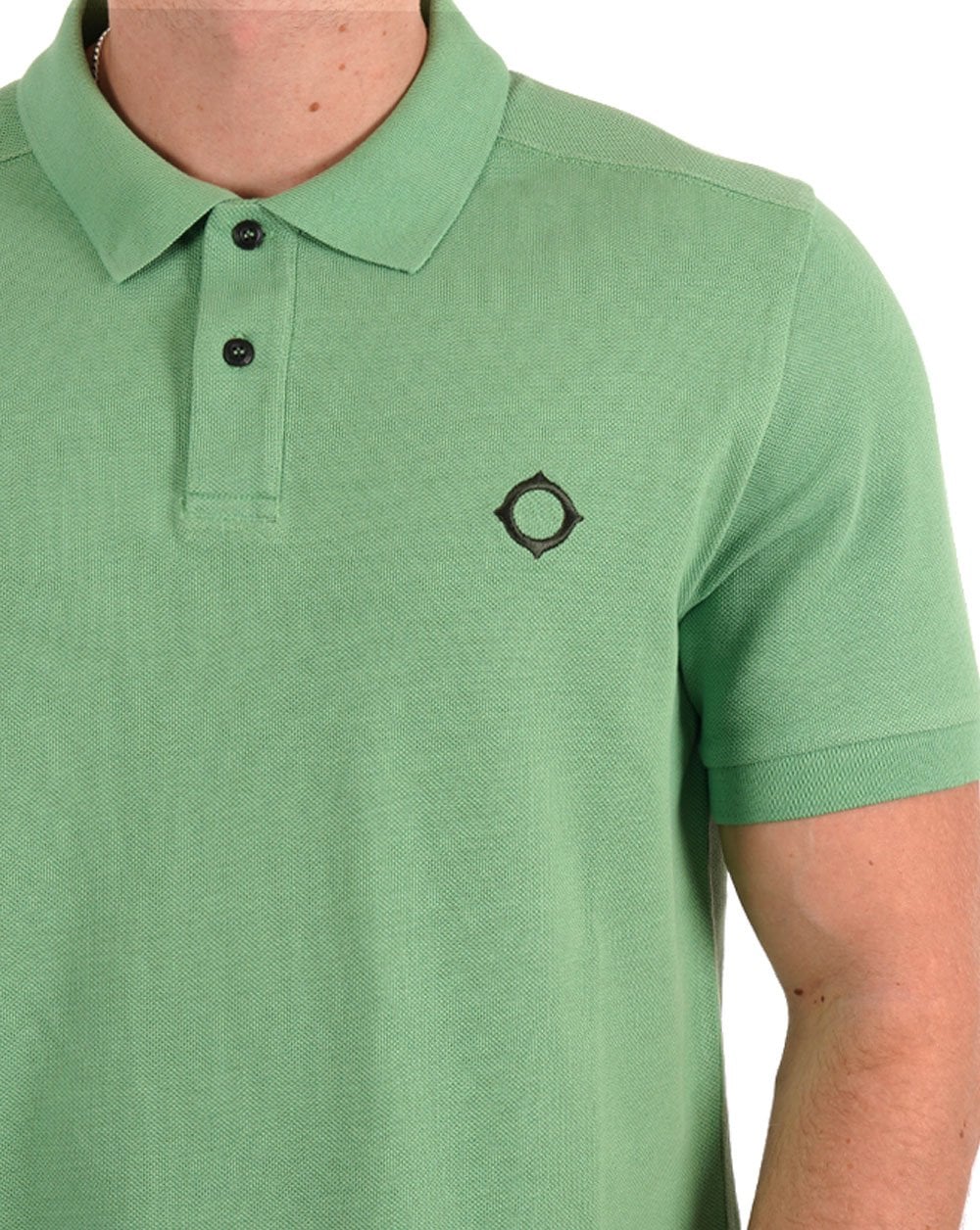 MA.STRUM Piqué-Poloshirt Fresh Green