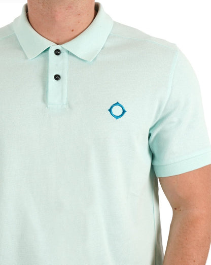 MA.STRUM Piqué-Poloshirt Iceberg