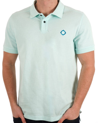MA.STRUM Piqué-Poloshirt Iceberg