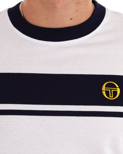 Sergio Tacchini Masters T-Shirt Weiß Marine
