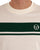 Sergio Tacchini Masters T Shirt Gardenia/Green