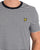 Lyle & Scott Linen Blend Breton Stripe T Shirt Dark Navy/White
