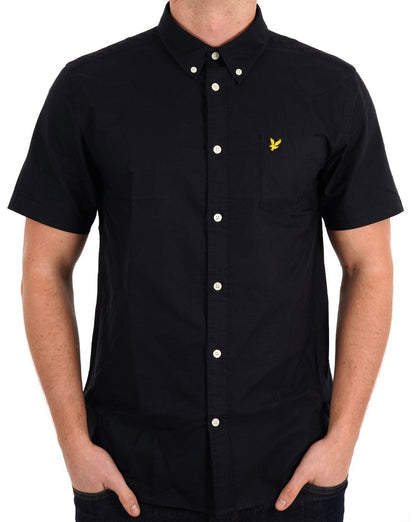 Lyle &amp; Scott Oxford Kurzarmhemd Dunkelmarine
