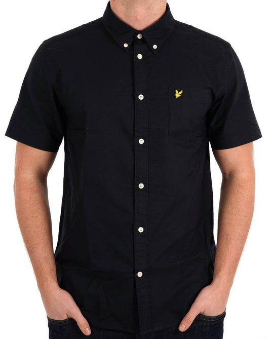 Lyle And Scott Lyle &amp; Scott Oxford Kurzarmhemd Dunkelmarine