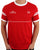Sergio Tacchini Orion Davis T Shirt Dark Red/White