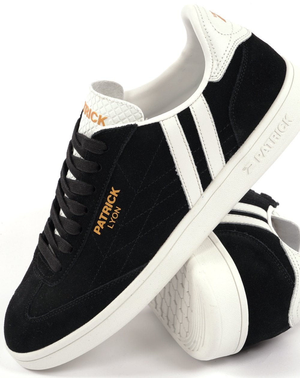 Patrick Lyon Sneakers Schwarz/Weiß