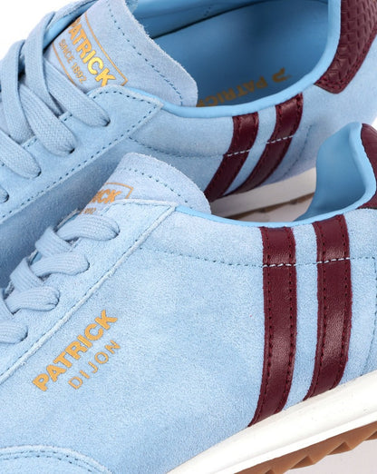 Patrick Dijon Sneakers Himmelblau/Burgund