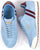Patrick Dijon Trainers Sky Blue/Burgundy