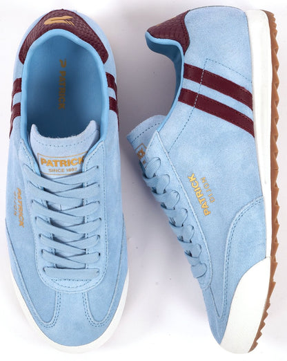 Patrick Dijon Sneakers Himmelblau/Burgund