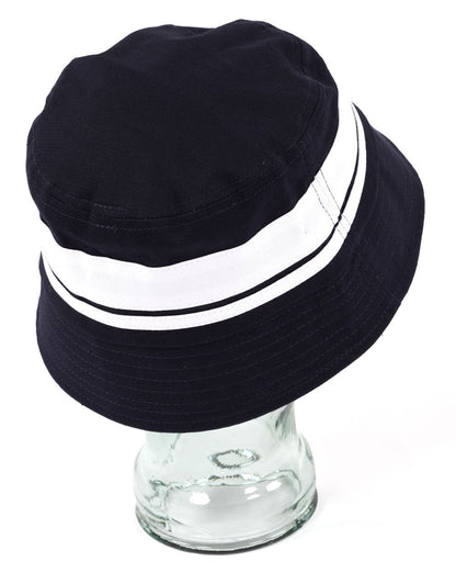Sergio Tacchini Newsford Bucket Hat Marineblau/Gardenia