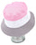 Fila Vintage Marco Bucket Hat Pink/White/Grey