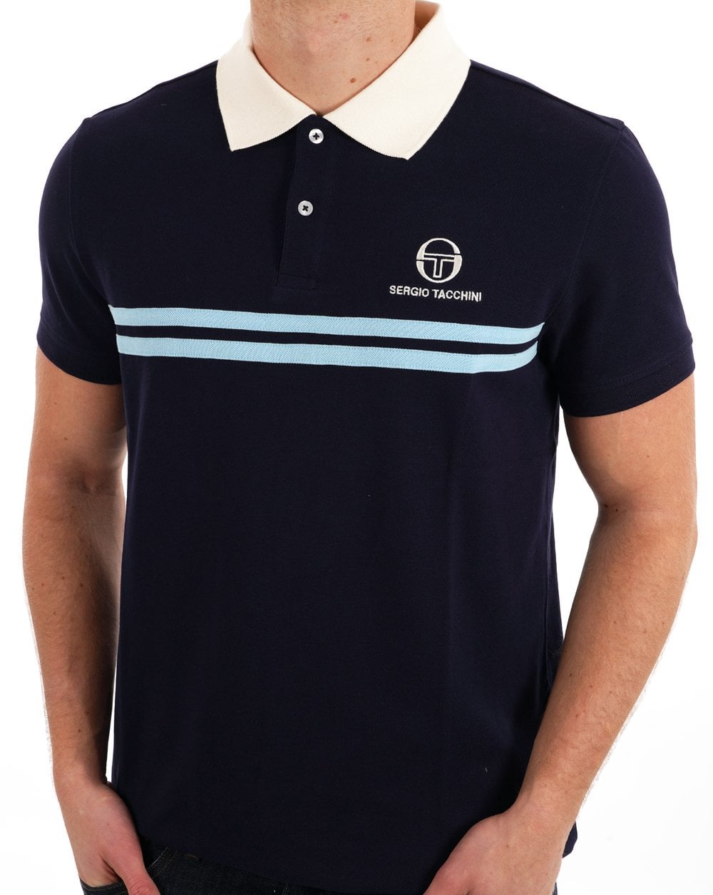 Sergio Tacchini Dallas Poloshirt Marineblau