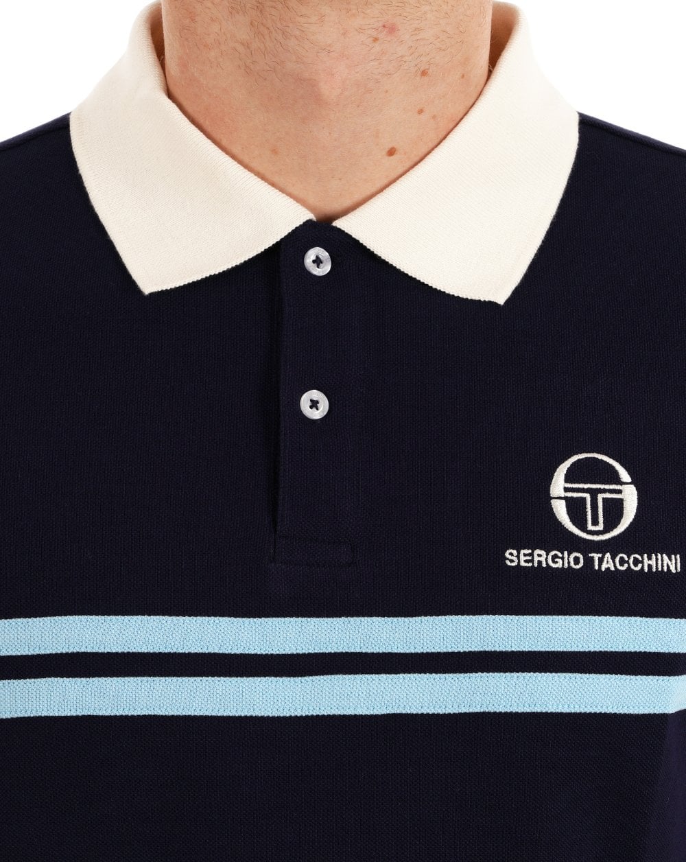 Sergio Tacchini Dallas Poloshirt Marineblau