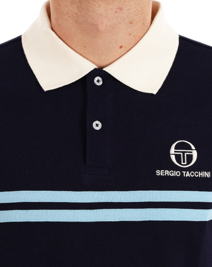 Sergio Tacchini Dallas Poloshirt Marineblau