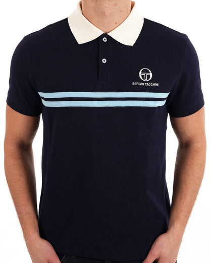 Sergio Tacchini Dallas Poloshirt Marineblau