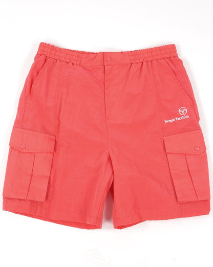 Sergio Tacchini Santino Cargoshorts Deep Coral