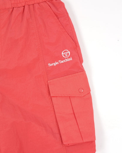 Sergio Tacchini Santino Cargoshorts Deep Coral