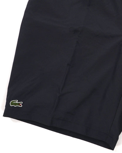 Lacoste Sport Diamond Taft Tennisshorts Dunkelgrau