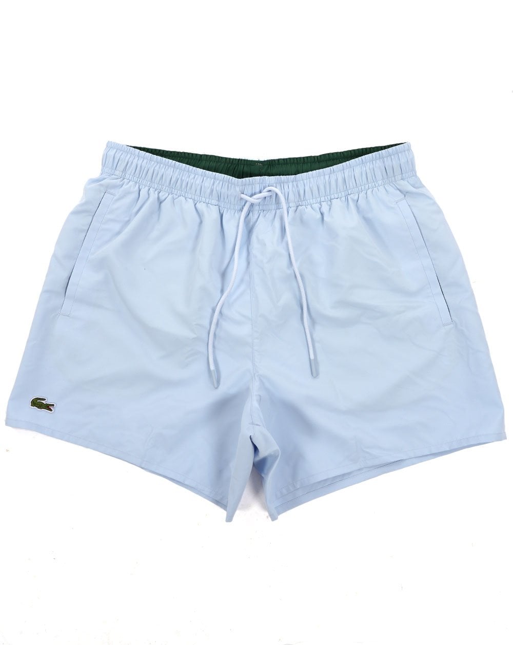 Lacoste Badeshorts Himmelblau/Grün