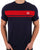 Sergio Tacchini Masters T Shirt Navy Blue/Red