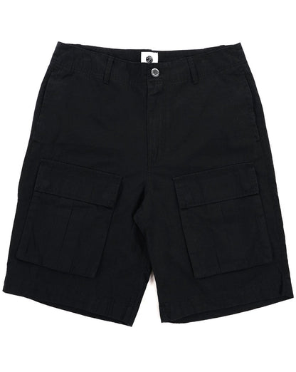 Pretty Green Brentwood Cargoshorts Schwarz