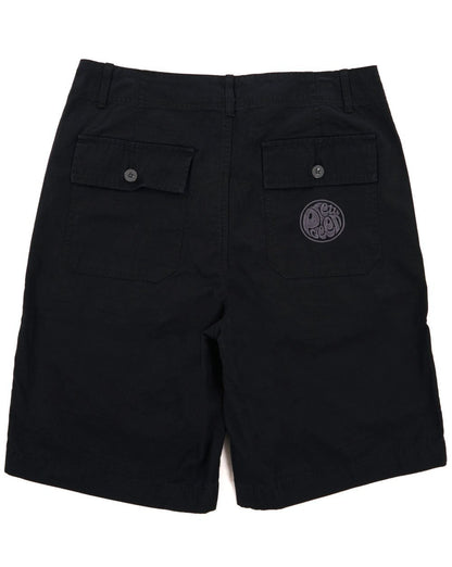 Pretty Green Brentwood Cargoshorts Schwarz