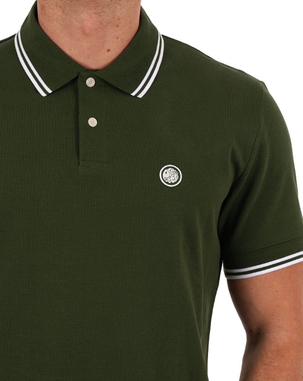 Pretty Green Barton Polo Shirt Dark Green