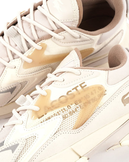 Lacoste L003 Neo Tech Sneaker Off-White / Hellbraun