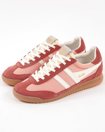 Gola Firefly Sneaker für Damen, Blassrosa/Ton/Off-White