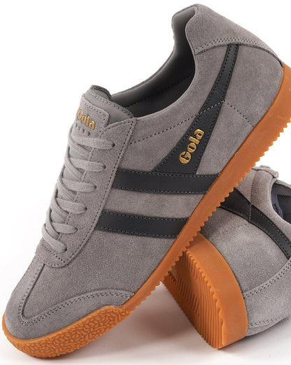Gola Harrier Wildleder-Sneaker Zement/Storm