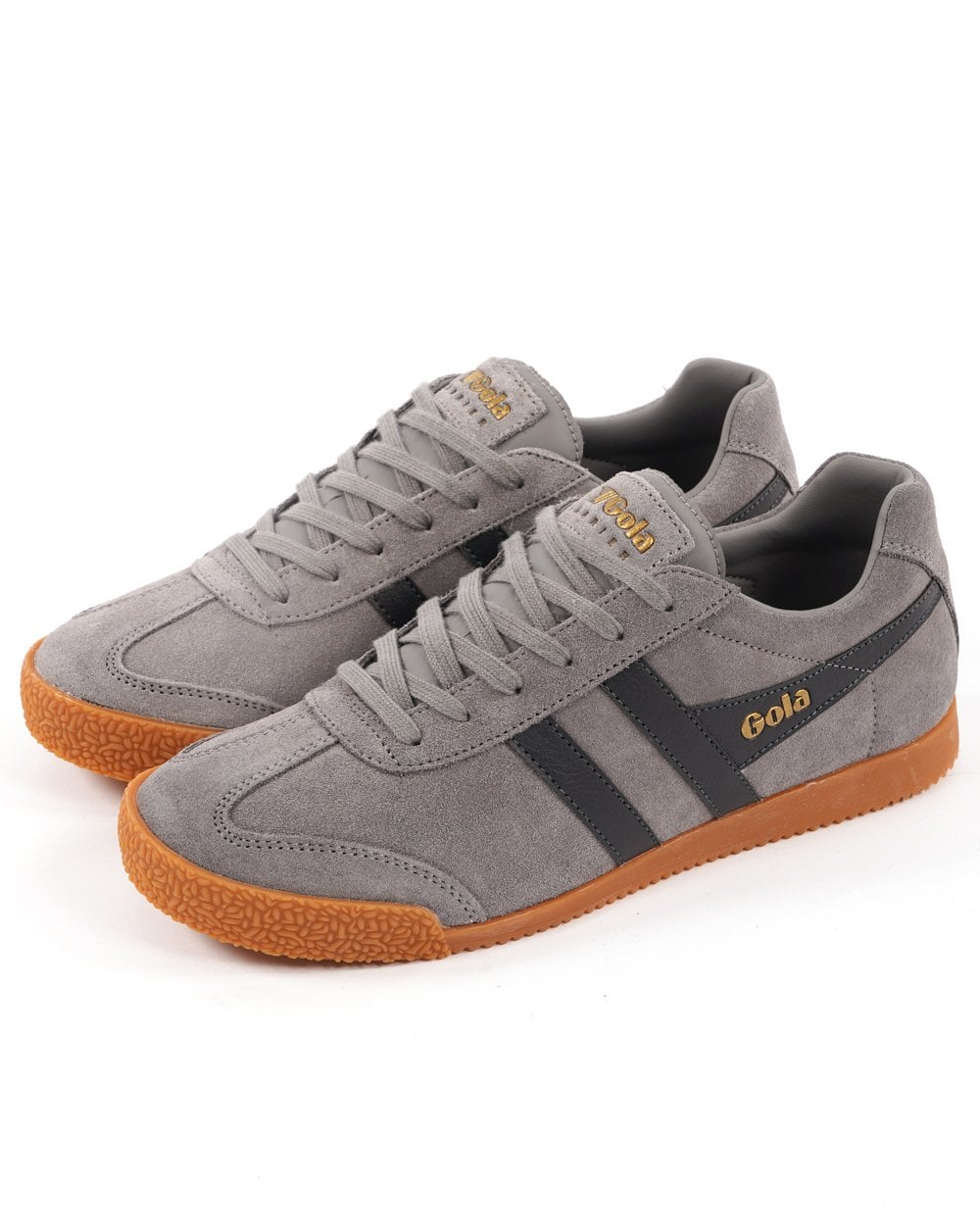 Gola Harrier Wildleder-Sneaker Zement/Storm