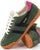 Gola Classics Women's Elan Trainers Evergreen / Black / Fuchsia