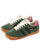 Gola Classics Women's Elan Trainers Evergreen / Black / Fuchsia