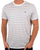 Tommy Jeans Slim Stripe T Shirt Ecru/Blue