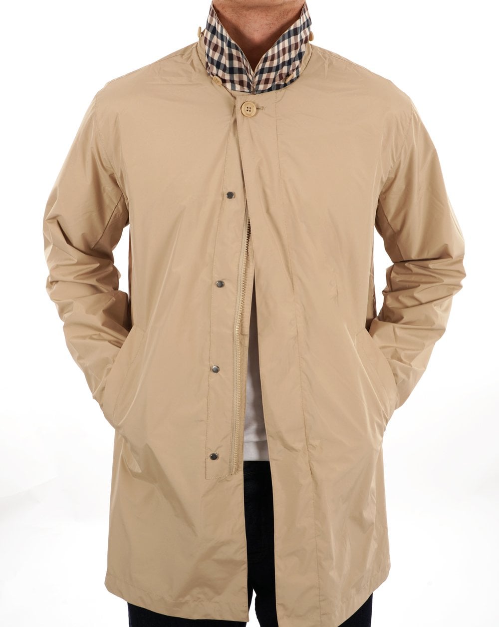 Aquascutum Packbarer Trenchcoat Sand