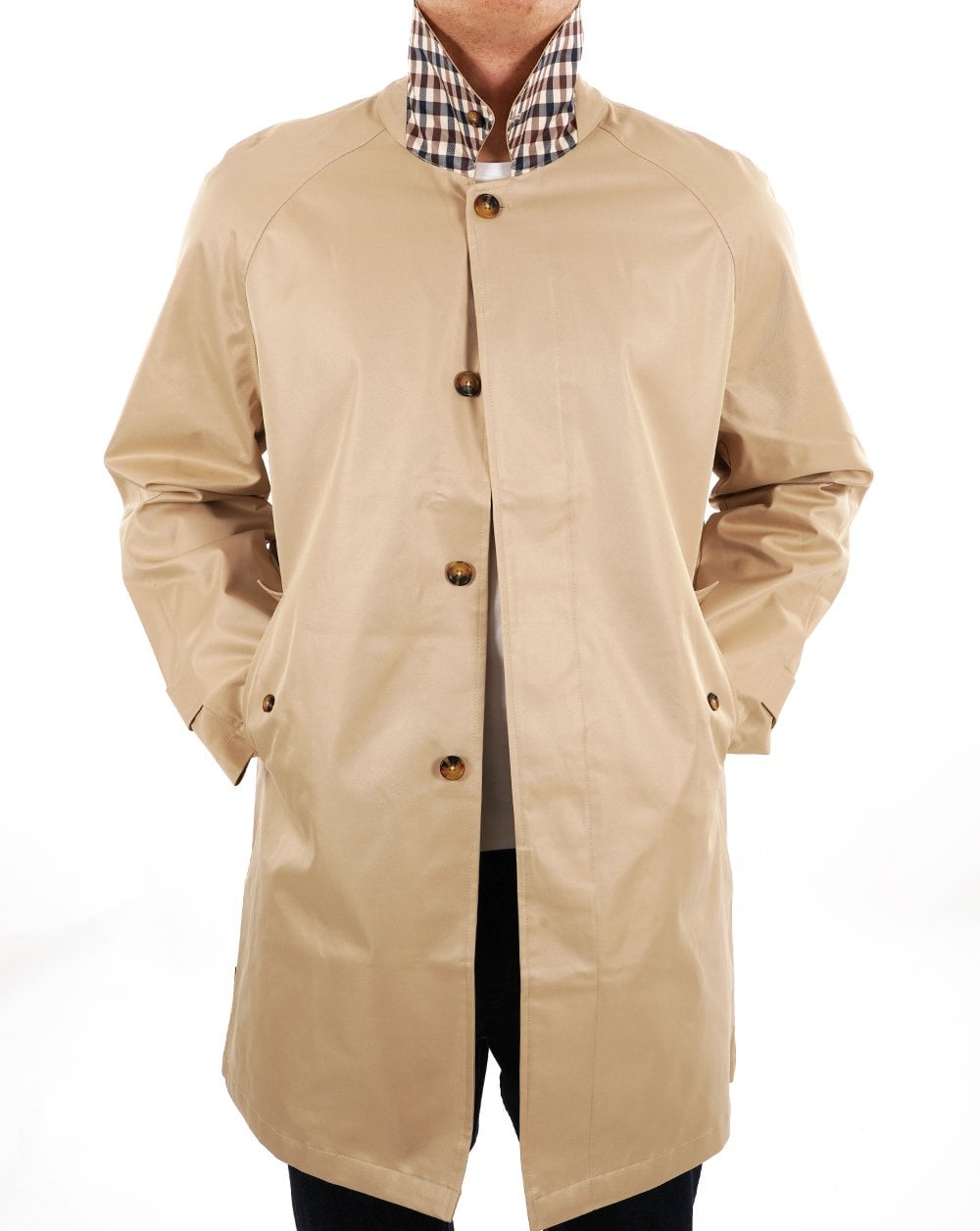 Aquascutum Classic Mac Sand Check Halsbänder