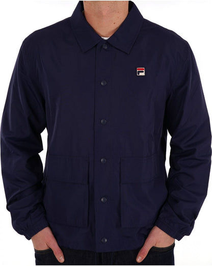 Fila Vintage Bates Coach Jacke Marineblau